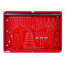 【ポイント10倍】【直送品】 TONE (トネ) シャッター付サービスボード C635B 【大型】