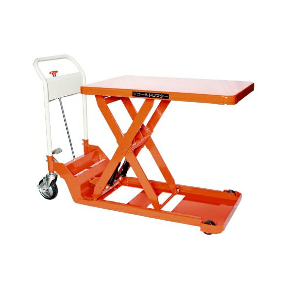 【ポイント5倍】【直送品】 東正車輌 ゴールドリフター GLH-600-90L 低床 《台車式》 【大型】