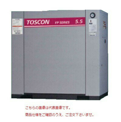 【直送品】 東芝 (TOSHIBA) エアコンプレッサー 給油式 FP145-37T (三相200V 50Hz)〈コンプレッサ単体形〉 【大型】