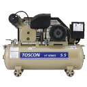 【ポイント10倍】【直送品】 東芝 (TOSHIBA) エアコンプレッサー 給油式 VT105-55T (三相200V 50Hz) 【大型】(4)