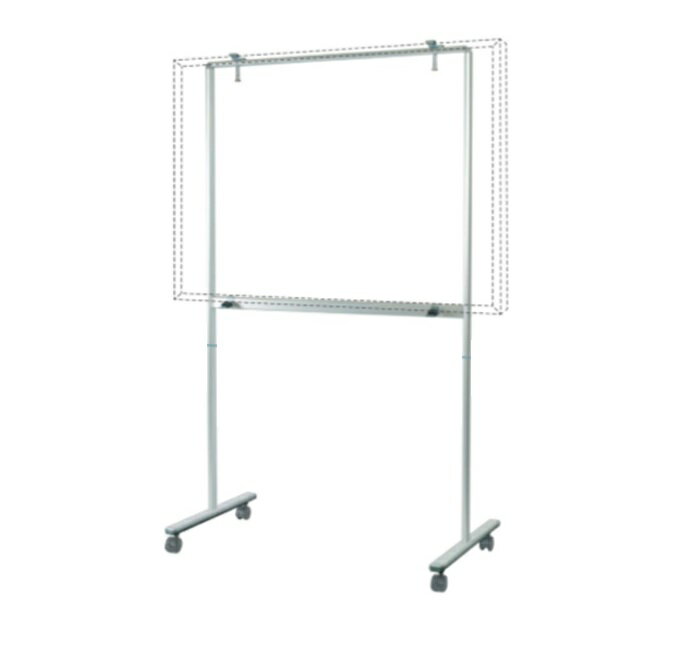 【ポイント10倍】【直送品】 馬印 MAJI シリーズ UY851T アルミ製ボードスタンド 【大型】