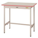 【ポイント5倍】【直送品】 山金工業 色彩テーブル CSUP-1260-RE (レッド) 【大型】