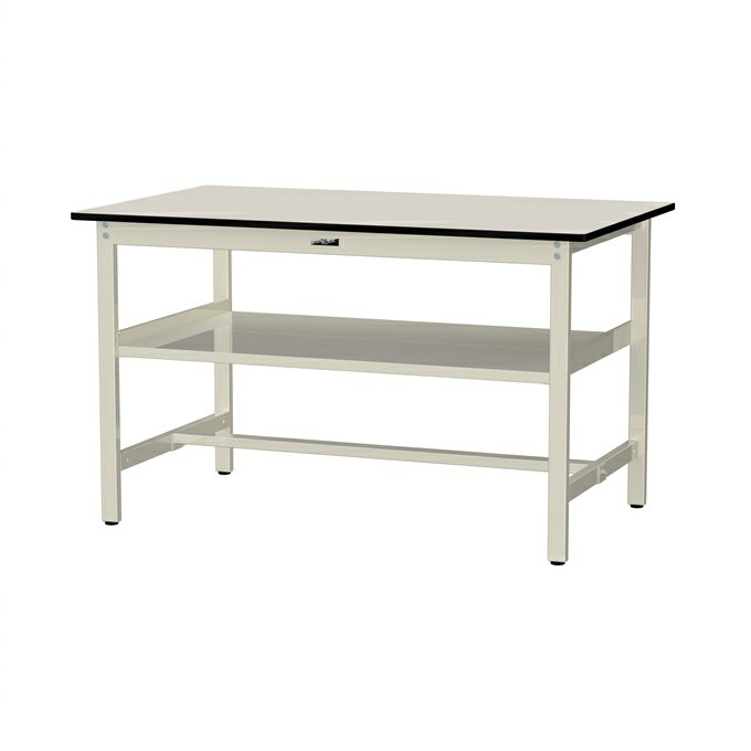 【ポイント10倍】【直送品】 山金工業 ワークテーブル 固定式 中間棚付 SWPH-1590S2-II 【大型】