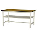 【直送品】 山金工業 ワークテーブル 固定式 中間棚付 SWPH-1890S2-MI 【大型】