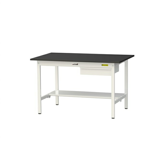 【直送品】 山金工業 実験台 耐薬品ケミテクト天板 キャビネット付 H740 SLK-1275UT-BKW 【大型】