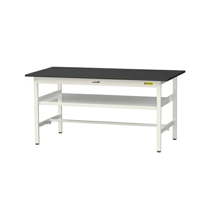 【ポイント5倍】【直送品】 山金工業 実験台 耐薬品ケミテクトケミテクト 天板 中間棚板付 H740 SLK-15..