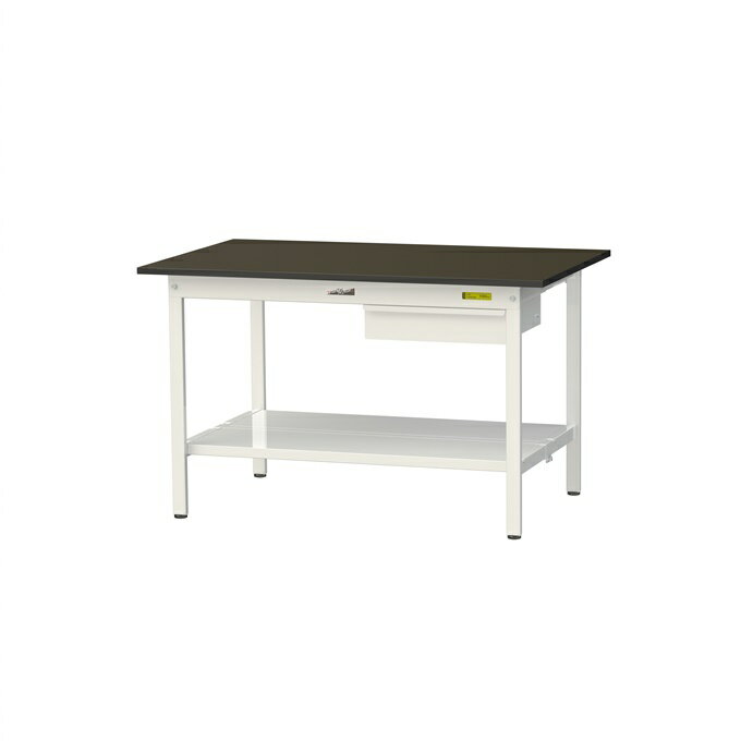 【ポイント10倍】【直送品】 山金工業 実験台 指紋レスメラミン天板 キャビネット付 H740 SLM-1275UTT-..