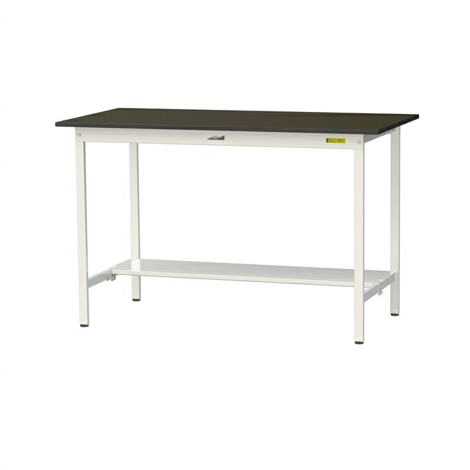 【ポイント10倍】【直送品】 山金工業 実験台 指紋レスメラミン天板 固定式 H950 SLMH-1575T-BRW 【大..