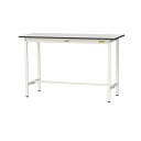 【直送品】 山金工業 ワークテーブル150シリーズ 固定式 RoHS2指令対応 塩ビシート天板 SURH-1560-GYW 【大型】