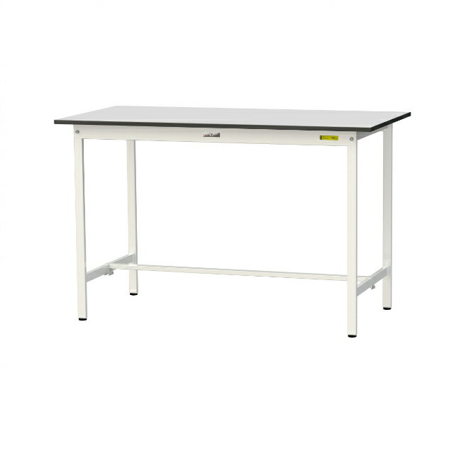 【ポイント5倍】【直送品】 山金工業 ワークテーブル150シリーズ 固定式 RoHS2指令対応 塩ビシート天板 SURH-1575-GYW 【大型】