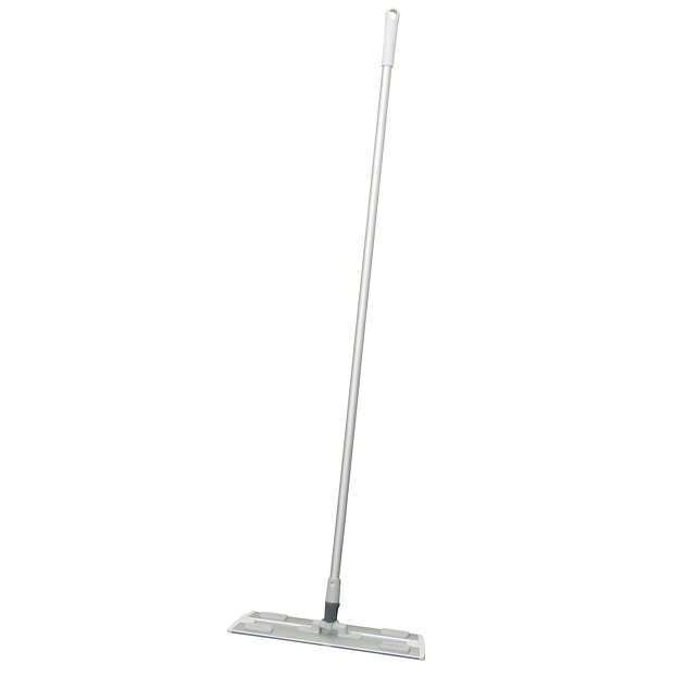 《仕様》●コンドル(CONDOR)●サイズ（mm）：幅約450、全長約1420●重量（g）:約650●材質：ハンドル/アルミパイプ（φ約22mm）、プレート/アルミ、クッションシート/エラストマー樹脂●色：W（白）《特長》●簡単にクロスを装着できる。ワニグチクリップ。●ハンドルロックを切り替えることで、プレートの横方向のフラつきが抑えられ、広いフロアでも楽に作業できます。●ハンドルをフリーにすることで前後左右180度倒すことができるため、せまいスペースも手際よく清掃できます。●薄型アルミプレート採用で作業しやすい低重心設計。●さまざまな用途のクロスに対応。【配送料について】●大型商品の為、一部配達が出来ない地域や、別途送料が必要な場合がございます。※特に北海道のお客様はご注意下さい。●その場合は、ご注文後にメールで送料を含む合計金額をお知らせ致します。●送料が別途必要な場合は、ご注文後のキャンセルもお受け致します。お気軽にご注文下さいませ。●尚、送料が無料の場合は、そのまま出荷手配をさせて頂きます。【お支払い方法について】●こちらの商品はメーカーからの直送となります。代金引換のお支払い方法はご利用になれません。●代金引換にてご注文頂いた場合はご注文をキャンセルとさせて頂く場合がございますので予めご了承下さいませ。《仕様》●コンドル(CONDOR)●サイズ（mm）：幅約450、全長約1420●重量（g）:約650●材質：ハンドル/アルミパイプ（φ約22mm）、プレート/アルミ、クッションシート/エラストマー樹脂●色：W（白）《特長》●簡単にクロスを装着できる。ワニグチクリップ。●ハンドルロックを切り替えることで、プレートの横方向のフラつきが抑えられ、広いフロアでも楽に作業できます。●ハンドルをフリーにすることで前後左右180度倒すことができるため、せまいスペースも手際よく清掃できます。●薄型アルミプレート採用で作業しやすい低重心設計。●さまざまな用途のクロスに対応。