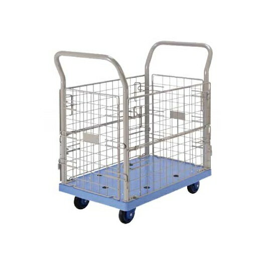 【直送品】 ヨドノ 樹脂製 ポータブルカー 金網張 101PF 【特大・送料別】