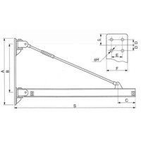 【直送品】 象印 ウォール型ジブクレーン WJ-204 (WJ-02040) (2t) 【特大・送料別】