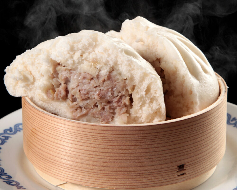 豚肉包-にくまん-(3個入） 　　　　【横浜中華街・中華菜館 同發】のサムネイル
