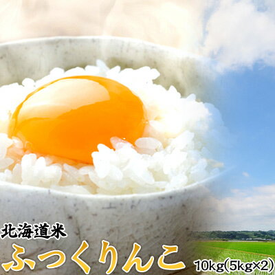 北海道産 ふっくりんこ10kg(5kg×2) 北海道米 ふっくりんこ おためし 送料...