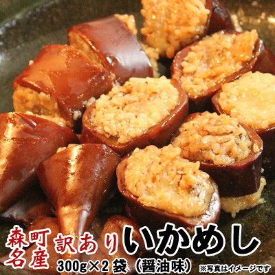いかめし 送料無料 訳あり 森町 500g（250g×2袋）ポスト投函 メール便 父の日 お中元 キャンプ