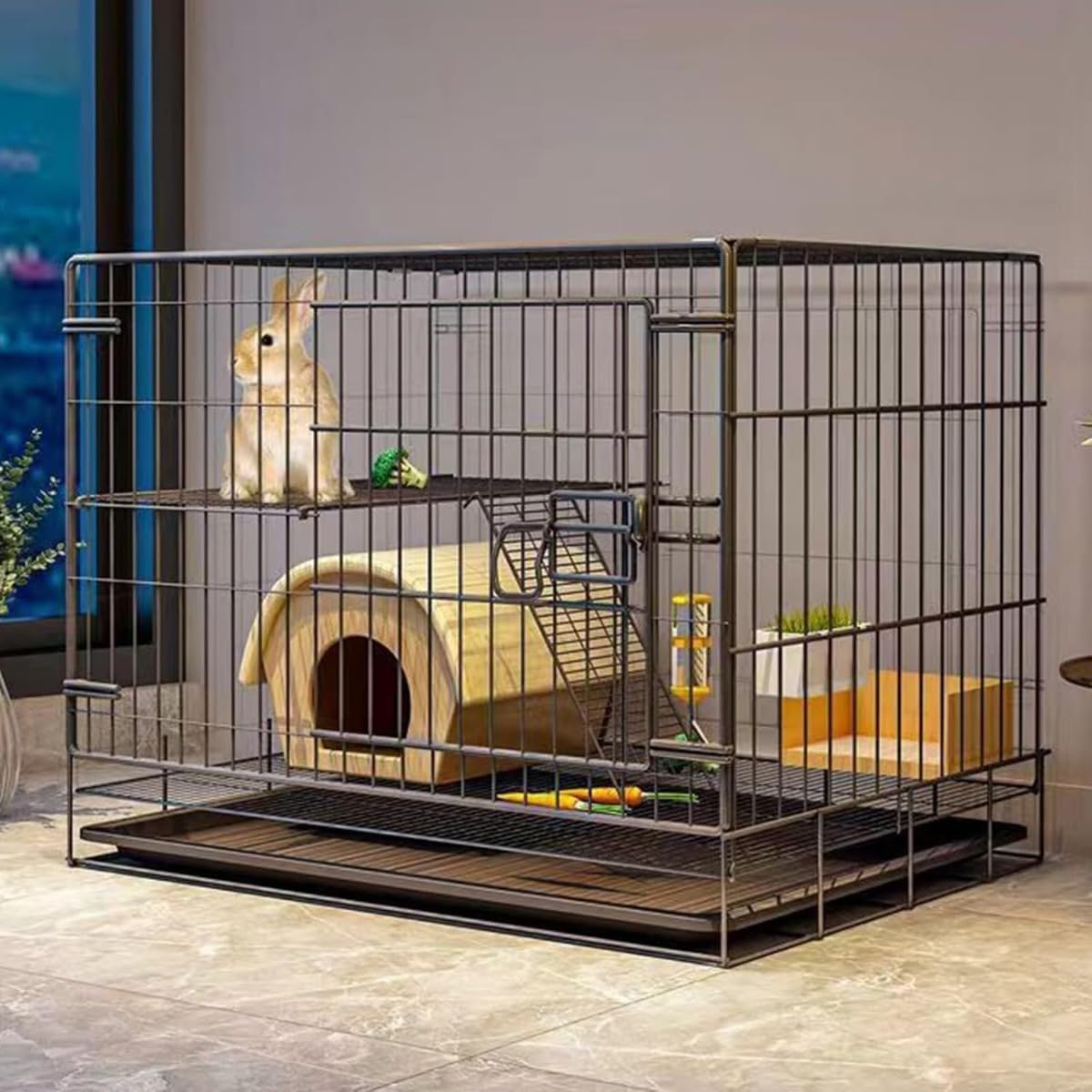 うさぎ ケージ 兎 ケージ 折り畳み式 ケージ うさぎ 小動物 ケージ ペットケージ ウサギ ケージ ウサギ..