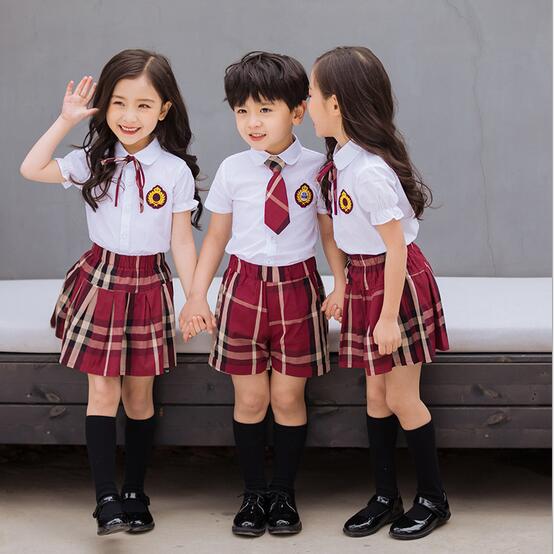 子供スーツセット フォーマルイギリス風 中小生 幼稚園 キッズ学園制服 チェック柄...