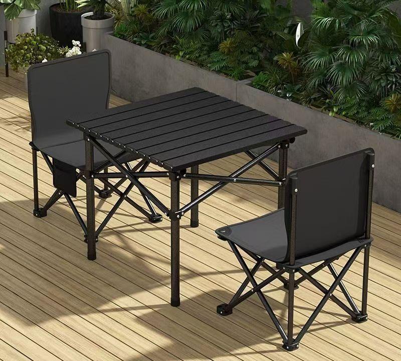 アウトドア テーブル チェア 7点セット キャンプ アルミテーブル椅子 ピクニック 収納バッグ付き BBQ キャンプ用品 テント バーベキュー doux-fleurette-10030793 DOUX & FLEURETTE サンプル画像2