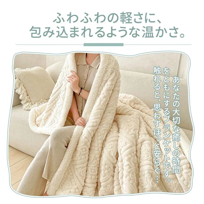 毛布厚手シングルダブルセミダブル洗...