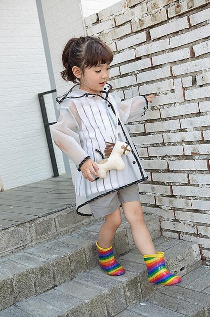 Rakuten - 【送料無料】人気虹色 レインブーツ 雨靴 ブーツ 子供 女の子 男の子 ベビー レインブーツ 子供ブーツ 雨靴 通園 通学 進入園 レインシューズ 虹色 13CM 14CM 15CM 16CM 17CM 18CM 19CM 20CM 21CM