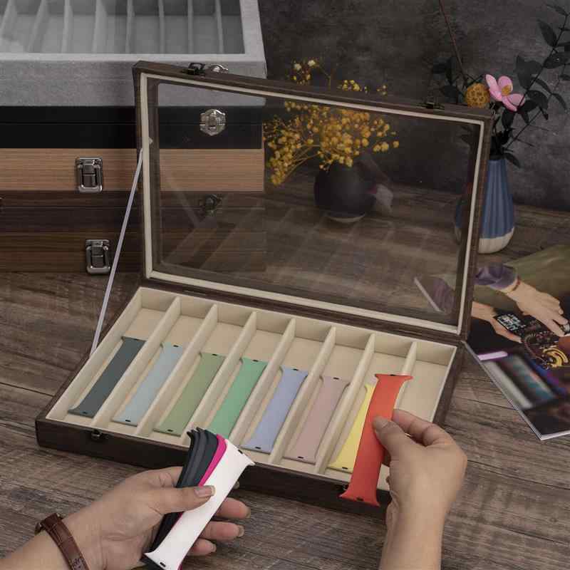 収納ケース ウォッチバンド アクセサリー ジュエリー 小物入れ 整理整頓 ディスプレイ コレクションケ..