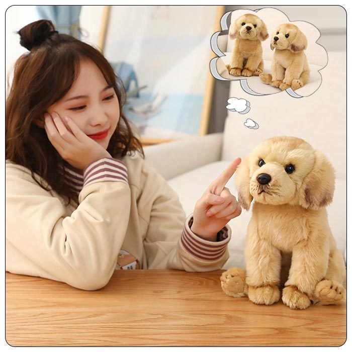 Rakuten - 犬 ぬいぐるみ リアル ラブラドール グッズ 犬雑貨 犬のぬいぐるみ おもちゃ ギフト お祝い 誕生日 プレゼント クリスマス 七五三 小学生 可愛い 通販