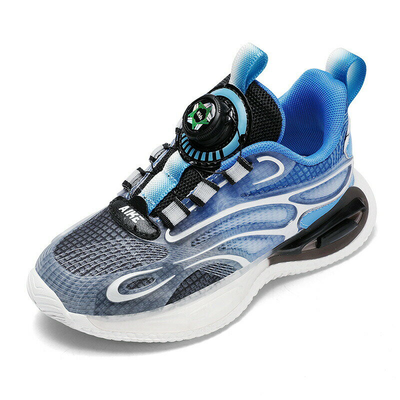 Kids' Sneakers, Sports Day Shoes, Lightweight, Basketball Shoes for Boys and Juniors, Easy On/Off, Dial Closure, School Shoes, Waterproof