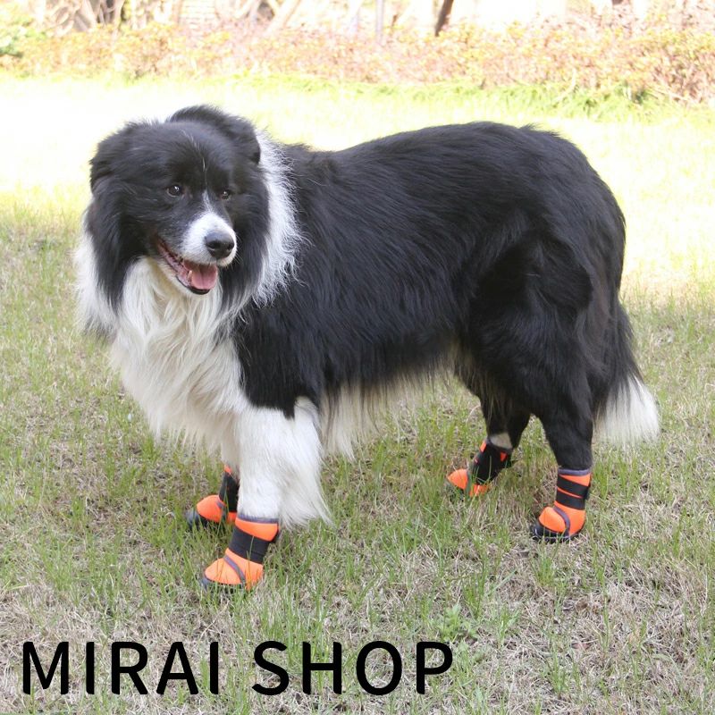 大型犬 ペット用靴 ペットシューズ ドッグシューズ 防水 山登り 軽い 履きやすい ...