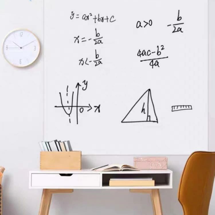 Rakuten - ホワイトボード シート 90cm×1000cm どこでも貼れる 静電気 吸着 はがせる 繰り返し利用 跡を残さない 壁掛け 知育 子供部屋 メモ 落書き 掲示板 伝言板 映写用 プロジェクタスクリーン 会議