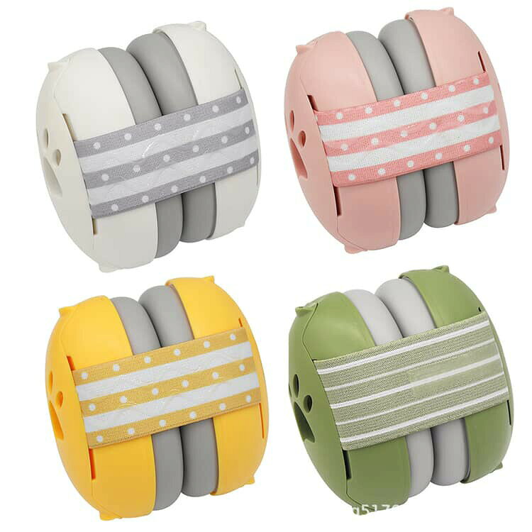 イヤーマフ 赤ちゃん ゴムバンド 子ども用 聴覚保護具 防音具 耳あて 聴覚過敏 感...