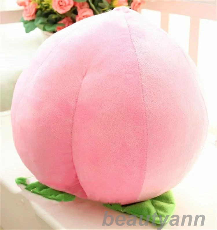 Rakuten - 抱き枕 桃 もも pitch ぬいぐるみ おもちゃ 果物 抱き枕 子供の日 可愛い インテリア 寝そべり いぬ 誕生日プレゼント ギフト 店飾り