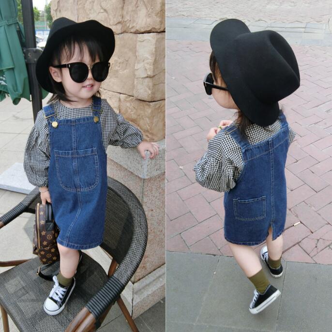 乐天商城 - 【送料無料】キッズ ベビー服 オーバーオール 子供服 デニム スカート サロペット ジーンズ 女の子 秋 冬 春 ジュニア おそろい 洋服 オシャレ 80cm 90cm 100cm 110cm 120cm 130cm