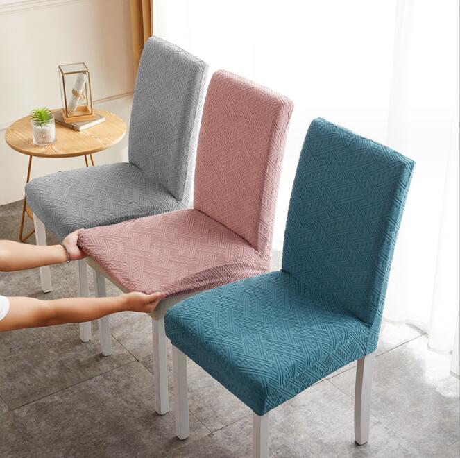 Rakuten - 2枚セット！椅子カバー 座面 超ストレッチニット チェアカバー座面用カバー デスクチェアカバー シートカバー 椅子カバー 座布団 無地 北欧チェアカバー ホテル用家庭用洗濯可 シンプル 肌触りいい 自宅用 プレゼント ギフ