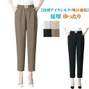 冷感アイスシルク ガウチョパンツ 吸汗速乾 分丈 レディース 涼しい レディース 夏用 ゆったり 薄手 通気 体型カバー ハイウエストウエストゴム 春~夏 ゆったり 袴パンツ 無地 ポケット付き パンツ