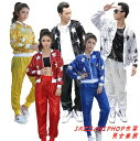 ヒップホップ 衣装 ジャズダンス 衣装 DS スパンコールダンス衣装 セットアップ 男女兼用 星柄 レディース演出服 メンズ演出服 チアガール 応援団団服 ステ...