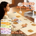 デスクヒーター パネルヒーター 卓上 デスク 手元 ヒーター マウスマット デスクマット デスクパット 学習机マット 机 ぽかぽか テレワーク 暖房 ホットマット 大判サイズ ホットカーペット 省エネ デスクワーク オフィス 通勤 通学 *m プレゼント
