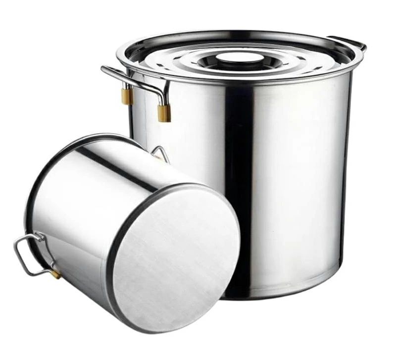 寸胴鍋 業務用鍋 蓋付き 深型 大容量寸胴鍋 業務用寸胴鍋 ステンレス製 IH寸胴鍋 両手鍋 クッキングヒ..