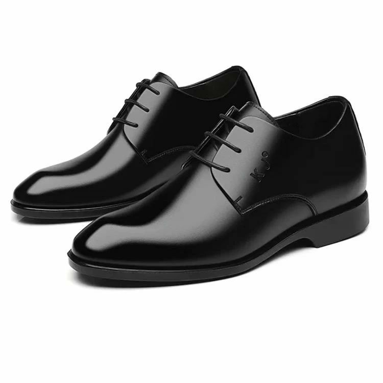 シークレットシューズ ビジネスシューズ メンズ 6cmアップ 8cm 紳士靴 PUレザー 合成皮革 インヒール シークレットビジネスシューズ シークレット靴 メンズシューズ フォーマル 通勤 通学 就活 23.5-27.0cm