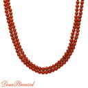 ԃTS lbNX 150cm K14 YG 14  X   d fB[X red coral necklace yԕizyÁz C