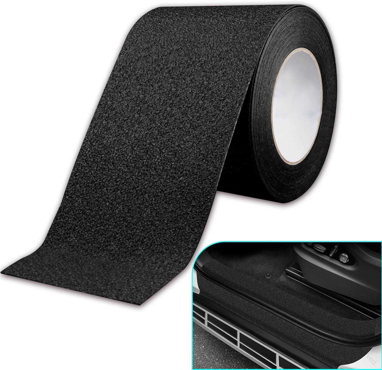 車用保護テープ キックガード テープ 幅5cm 10cm 車用ドアフィルム プロテクターフィルム プロテクションフィルム ボディ保護フィルム サイドステップガード スカッフプレート バンパーガード キズ防止 テープ式 汚れ防止 汎用 簡単装着 黒ベース 高耐久性で車体をしっかり保