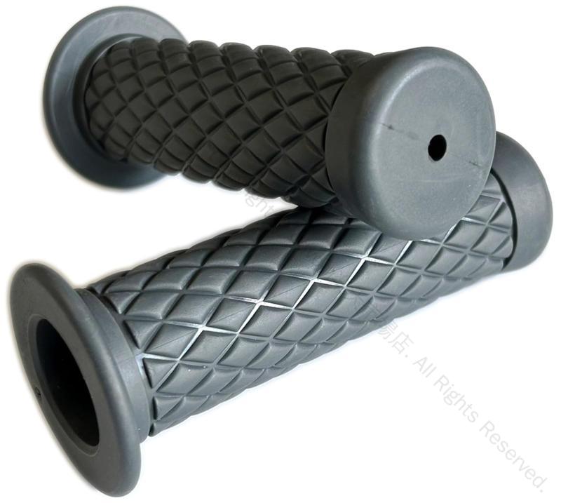 1インチグリップ 25.4mmハンドル用 ハーレーバイクグリップ アメリカンスタイル 25mmと28mmセット ダイヤカット加工 非貫通タイプ 高耐久仕上げ バイクカスタムパーツ