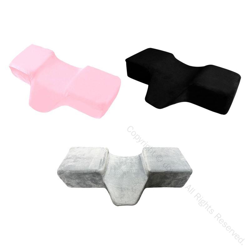 まつげ枕 サロンクッション プロフェッショナル 人間工学に基づいたカーブネックピロー サロン眉毛トリ..