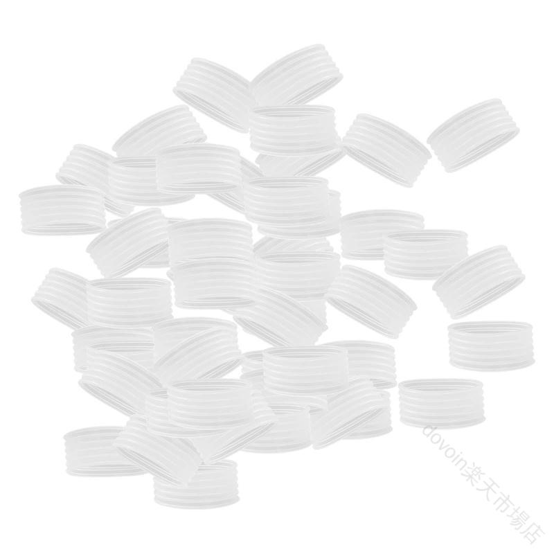 洋服ハンガー用の高弾性ストップリング付き布製ハング反スリップアクセサリー 衣類のずれ落ち防止に最..