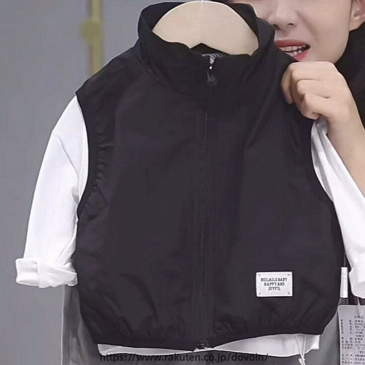 トップス お出かけ チョッキ 子供服 男女兼用 おしゃれ 女の子 キッズ 秋 ジップア...