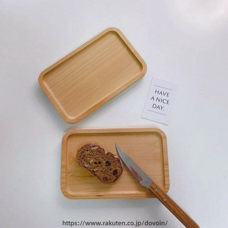 木製 天然木 シンプル トレー おしゃれ カフェトレー 小さい ランチトレイ トレー カフェ 木のトレー 北欧風 かわいい ナチュラル インテリア お盆 角皿 可愛い シンプル 雑貨 ランチョンマット ブナ材 高級 ギフト 実用的 小さめ