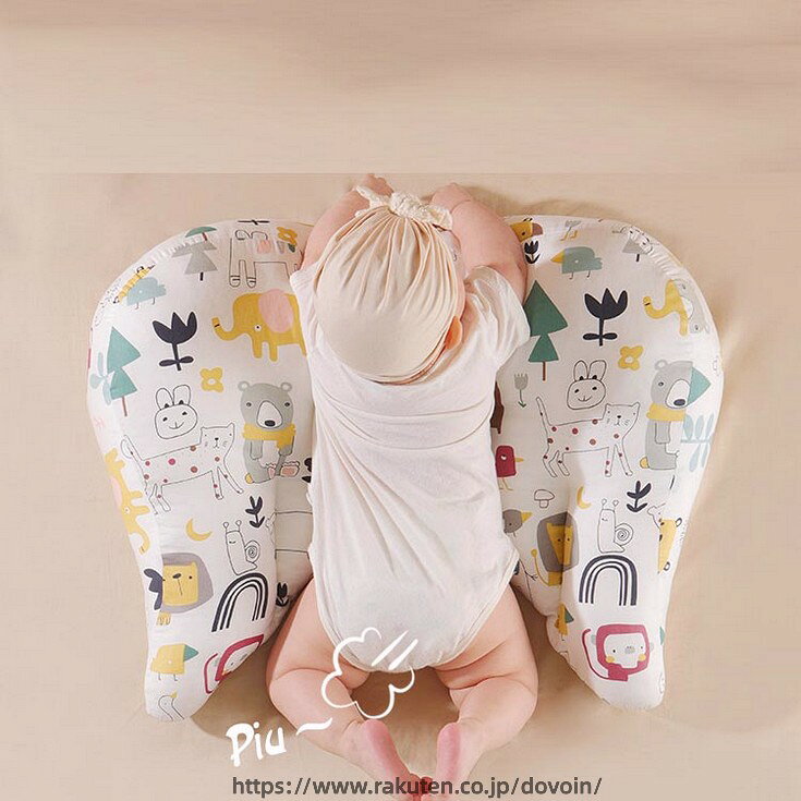 ベビークッション 赤ちゃん 新生児 ベビー 吐き戻し防止 授乳クッション 枕 まくら...