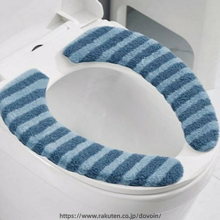 便座シート 4点セット 洗える 便座カバー O型 U型 厚手 ふわふわ 吸着 トイレ用品