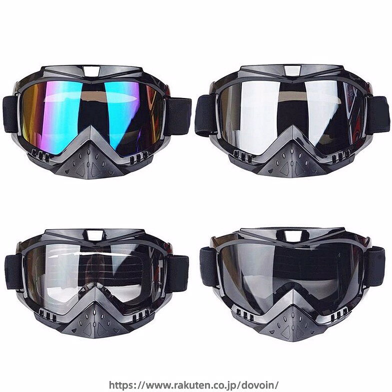 バイク用ゴーグル スキー用ゴーグル スノボーゴーグル オフロード ゴーグル オートバイ モトクロス 防風 防砂塵 耐衝撃 紫外線対応 クリア 男女兼用 VCOROS バイク用ゴーグル 男女兼用 素材: PC、スポンジ 通気性と透視性に優れ、防風性と防塵性に優れています。 UV保護、調整可能なヘッドバンド、フレキシブルなデザイン、男女問わずお使い可能。特徴:人間工学に優れた高品質のフレーム、柔らかくて顔にフィットしやすい。長時間の着用もOK! PCレンズは耐久耐傷性などに優れ、防曇防水処理で通気よくレンズの曇りを防ぐ。レンズ表面にはUVカット加工されており、反射光を防ぐ。 厚みのある構造スポンジで顔に密着、埃を遮断し、通気性も良い。送料について：●沖縄県（全域は追加送料がかかります。その場合には改めてご連絡差し上げますので、ご了承の程よろしくお願いいたします。 2