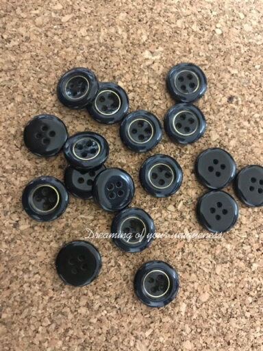 ボタン150個入り 外径15mm #27 ボタン150個入り 外径15mm #27